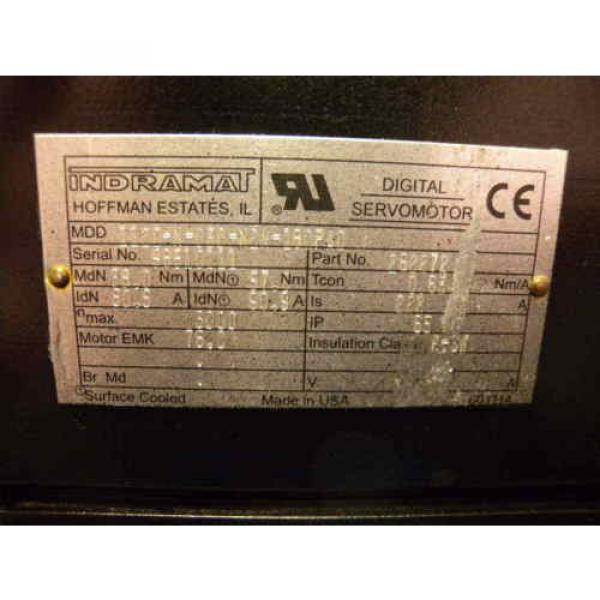 Rexroth / Indramat MDD112D-N-030-N2M-180PA0 Servo Motor, p/n: 262272 #4 image