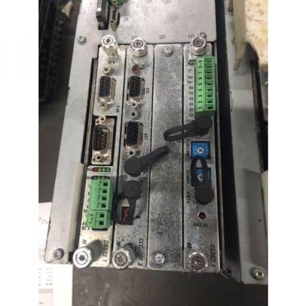 Indramat Rexroth Servo Drive, HDS032-W075N, w /DSS021, CLC-D023, DBS031 Used #4 image