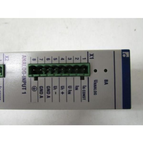 INDRAMAT/REXROTH RMC122-2E-1A INTERBUS INPUT/OUTPUT ANALOG MODULE - USED #4 image