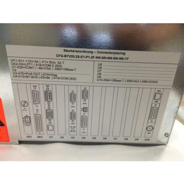 REXROTH Indramat Operator Interface Unit System 200 BTV20 #5 image