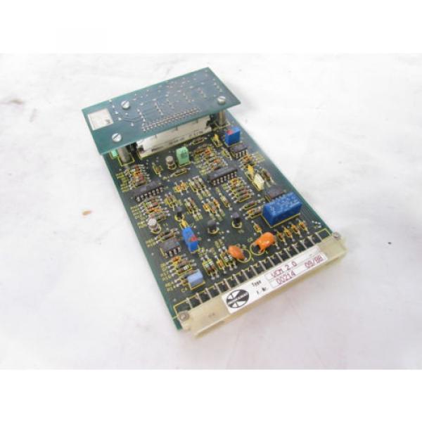 BOSCH/REXROTH/INDRAMAT VCM 20/VCM2 PC BOARD CONTROL MODULE MISSING FACEGOOD #1 image