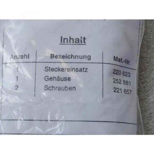 Rexroth Indramat INS0439/L01 Stecker Kit Connector 15 pins ungebraucht in geöffn #3 image