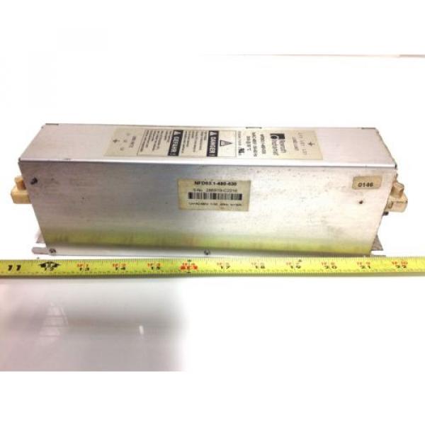 INDRAMAT 480VAC 30A REXROTH LINE FILTER NFD031-480-030 #1 image