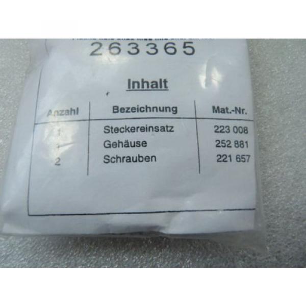 Rexroth Indramat INS0519/L01 Stecker Kit Connector 15 pins ungebraucht in geöffn #3 image