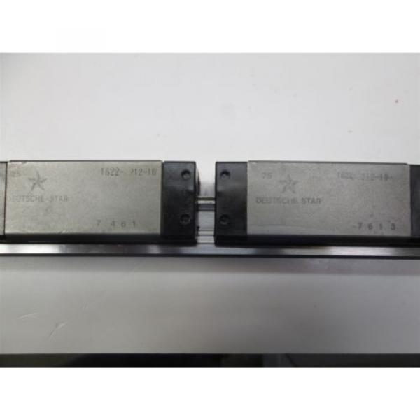 Deutsche Star Rail, Length: 1840mm, Size: 25mm w/x2 Bearing Blocks 1622-212-10 #2 image