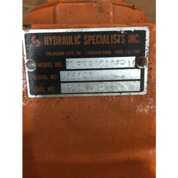 REBUILT HYDRAULIC VANE PUMP PVRPSS04ER10 #2 image