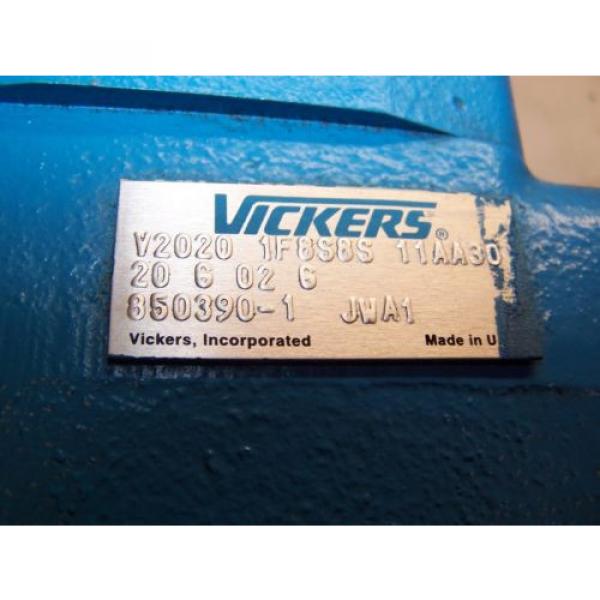 Origin VICKERS FIXED DISPLACEMENT DOUBLE VANE HYDRAULIC PUMP V2020-1F8S8S-11AA30 #5 image