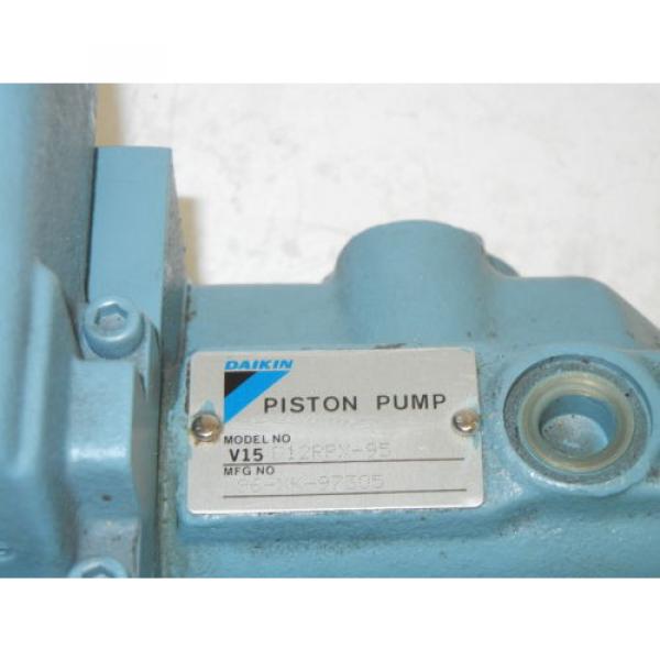 DAIKIN V15D12RPX-95 Origin PISTON PUMP W/ KSOG022BP30C SOLENOID VALVE V15D12RPX95 #3 image