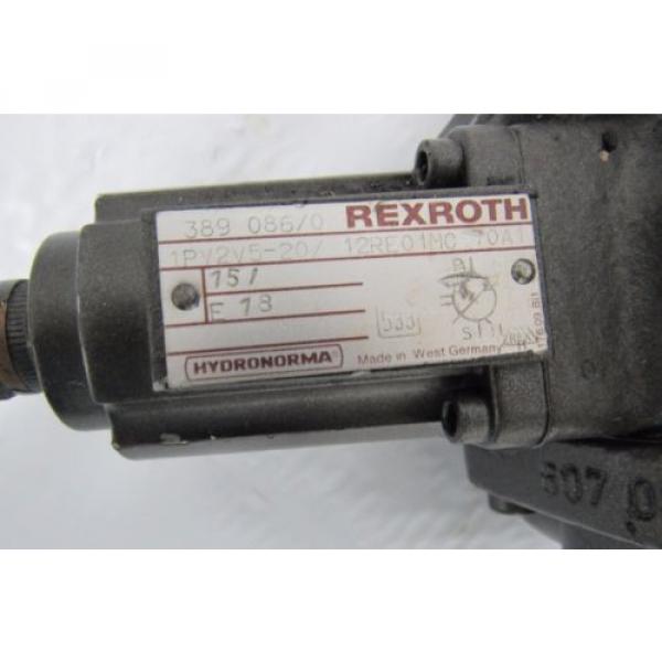 REXROTH HYDRAULIC pumps 1PV2V5-20/12RE01MC-70A1 #2 image