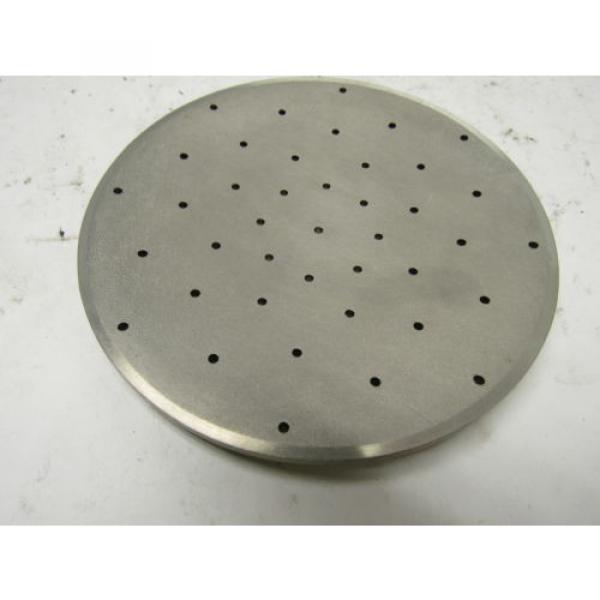 Pump SS Contour Plate 4-5/8&#034; OD X 3-1/6&#034; Thick #3 image