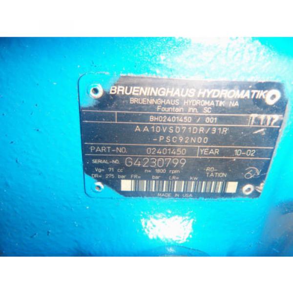 Rexroth/brueninghaus AA10VSO71DR/31R-PSC92N00 Hydraulic pumps #2 image