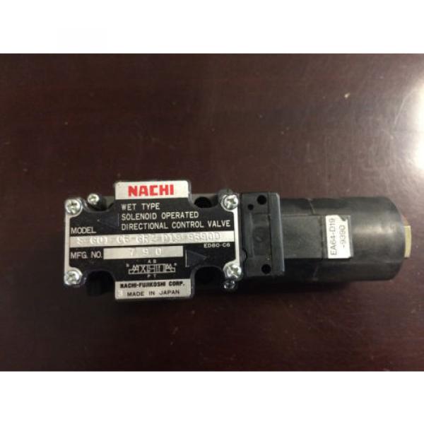 Nachi hydraulic Valve S-G01-C6-GRZ-D19-9390D #1 image