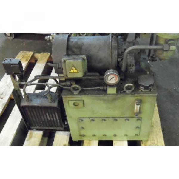 Showa 3 HP Hydraulic Unit, PVU-60-04-HX365, Used,  WARRANTY, Nachi Motor amp; Pump #1 image