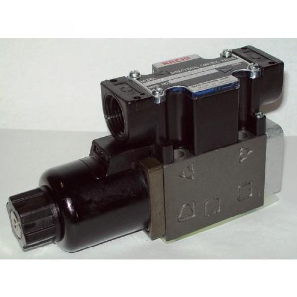 D03 4 Way 4/2 Hydraulic Solenoid Valve i/w Vickers DG4V-3-0B-WL-H 24 VDC #1 image