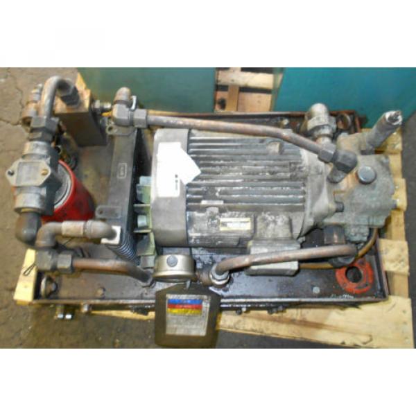 Nachi 3 HP 22kW Complete Hyd Unit w/ Tank,# S-4432 1, Used, WARRANTY #2 image