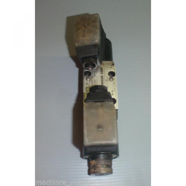 NACHI FUJIKOSHI SOLENOID OPERATED CONTROL HYDRAULIC VALVE SA-G01-C5-R-E1-10 #2 image