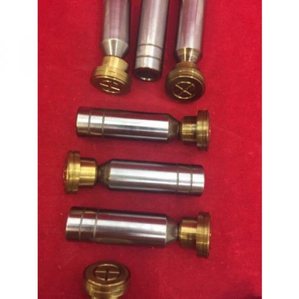 Origin SET OF 9 EATON Hydraulic Pump Piston amp; Shoe 330382 #3 image