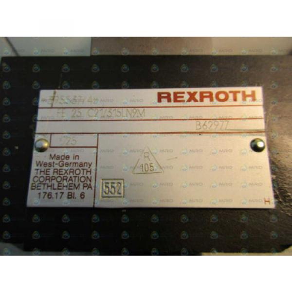 REXROTH 395537/4 FLOW CONTROL VALVE Origin NO BOX #1 image