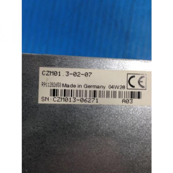 REXROTH INDRAMAT CZM013-02-07 SERVO DRIVE USED CHEAP U4 #4 image