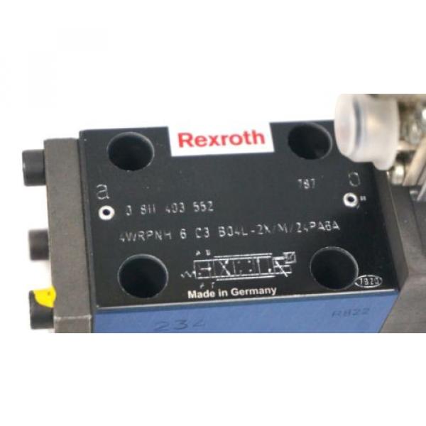 Origin BOSCH / REXROTH 0-811-403-552 CONTROL VALVE 4WRPNH-6-C3-B04L-2X/M/24PA6A #4 image