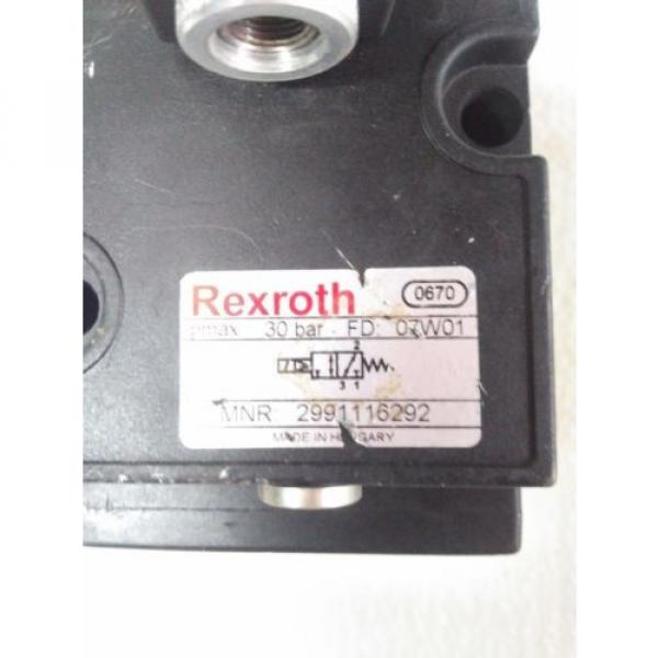 2991116292  A116290010 REXROTH VALVE 567-231 CNOMO 30 BAR 24V AVENTICS PNEAUMAT #3 image