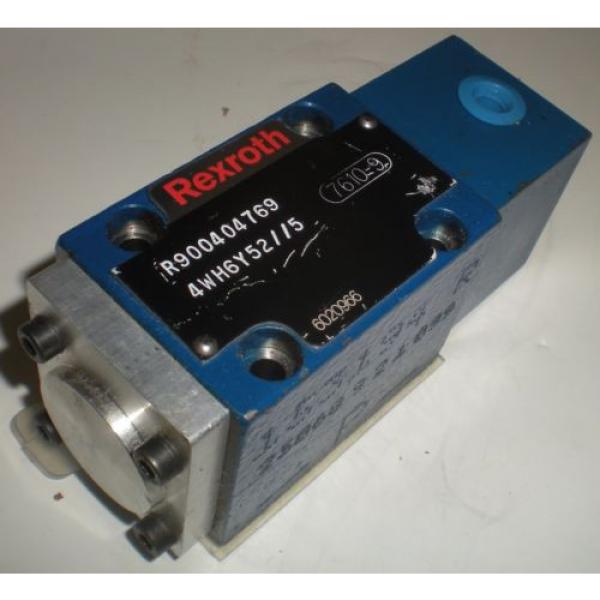 BOSCH REXROTH R900404769 4WH6Y52//5  DIRECTIONAL CONTROL VALVE #1 image
