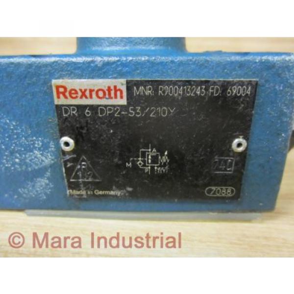 Rexroth Bosch R900413243 Valve DR 6 DP2-53/210Y - origin No Box #4 image