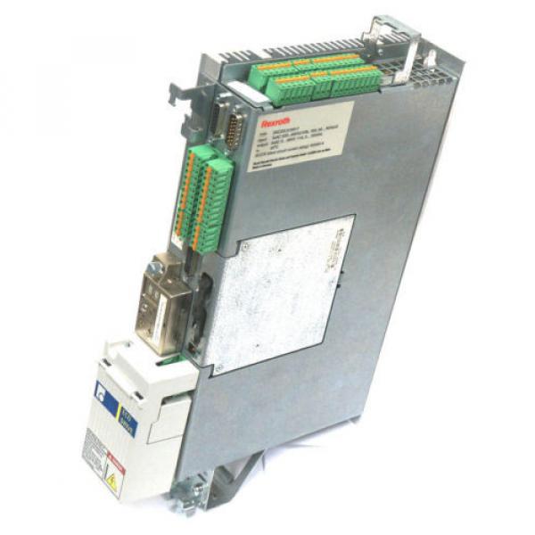 REXROTH INDRAMAT DKC023-040-7-FW SERVO DRIVE W/ BGR-DKC023-LK-SCK02 #1 image