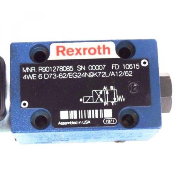 Origin REXROTH 4WE 6 D73-62/EG24N9K72L/A12/62 HYDRAULIC VALVE R901278085 #5 image